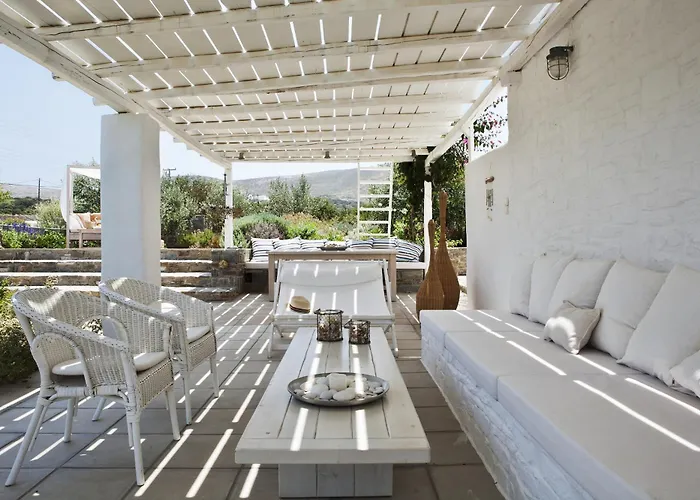 Sea Paros With Panoramic Views Over Naoussa Bay Protorgia